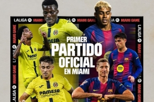 世体：西班牙足协称比利亚雷亚尔vs巴萨海外赛将由西班牙裁判执法