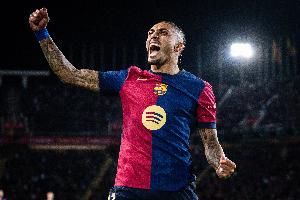 能否赶上国家德比？记者：拉菲尼亚今日重返训练场