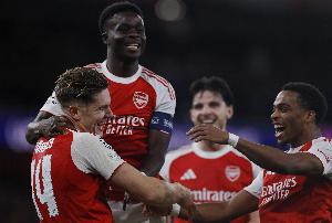 大胜马竞！TA：约克雷斯可以喘口气了；萨卡展现了队长袖标的意义