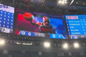 3D全影立体感！快船主场球员的进球特效有多高大上？